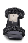 Dolce Vita Paily Embellished Sandal In Black Rhinestone