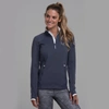 Zero Restriction Florida Atlantic University | Sofia Z500 Pullover | Collegiate In Storm/white