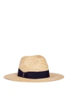 BORSALINO 'Cappello' ribbon bow straw fedora hat
