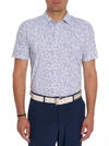 Robert Graham Wooderson Performance Polo In Grey