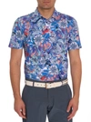 Robert Graham Roxberry Performance Polo In Purple