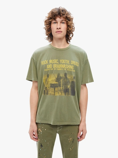 Mother The Lowdown Rock Music, Youth T-shirt (also In M, L,xl) In Green
