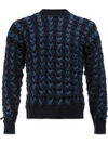 Y/PROJECT Y / PROJECT BRAIDED JUMPER - BLUE,MPULL10S1211995788