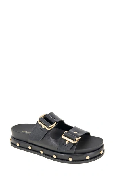 Bcbgeneration Bamba Platform Sandal In Black