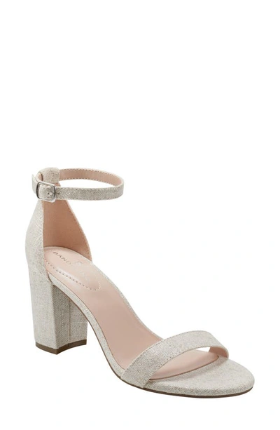 Bandolino Kindlie 2 Womens Faux Suede Ankle Strap Heels In Multi