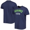 47 '47 COLLEGE NAVY SEATTLE SEAHAWKS ALL ARCH FRANKLIN T-SHIRT