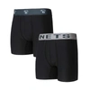 CONCEPTS SPORT CONCEPTS SPORT BLACK BROOKLYN NETS BREAKTHROUGH 2-PACK BOXER BRIEFS