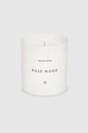 ANINE BING ANINE BING ROSE WOOD CANDLE IN WHITE