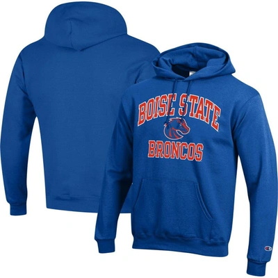 Champion Royal Boise State Broncos High Motor Pullover Hoodie