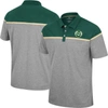 Colosseum Heather Gray Colorado State Rams Chamberlain Polo In Heather Gray