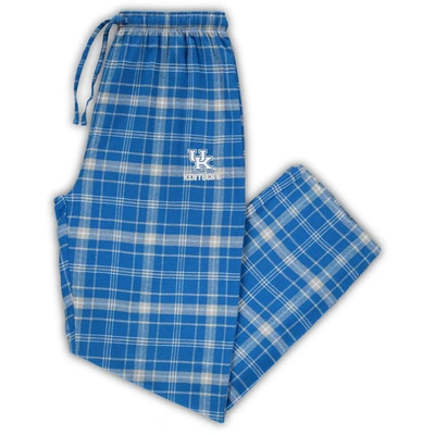 Concepts Sport Men's  Royal Kentucky Wildcats Big And Tall Ultimate Pants