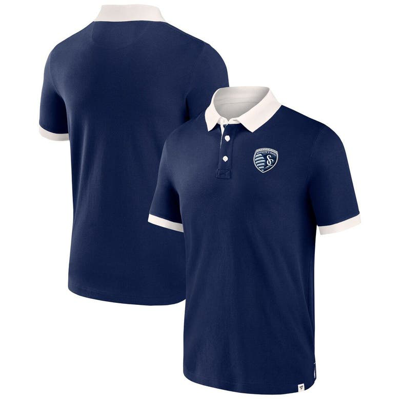 Fanatics Branded Navy Sporting Kansas City Second Period Polo Shirt