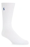 POLO RALPH LAUREN RIB CREW SOCKS