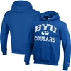 CHAMPION CHAMPION ROYAL BYU COUGARS HIGH MOTOR PULLOVER HOODIE