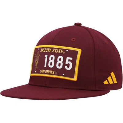 Adidas Originals Adidas  Maroon Arizona State Sun Devils Established Snapback Hat