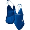 G-III 4HER BY CARL BANKS G-III 4HER BY CARL BANKS ROYAL LOS ANGELES DODGERS FULL COUNT ONE-PIECE SWIMSUIT