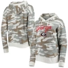 Pressbox Camo Georgia Bulldogs San Pablo Pullover Hoodie In Camo