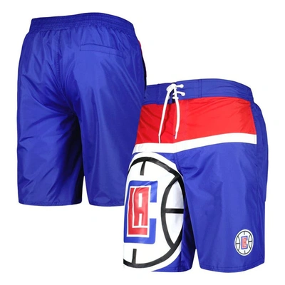 G-iii Sports By Carl Banks Royal La Clippers Sea Wind Swim Trunks