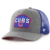 47 '47 CHARCOAL CHICAGO CUBS SLATE TRUCKER SNAPBACK HAT