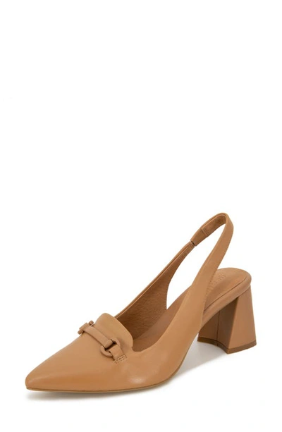 GENTLE SOULS BY KENNETH COLE DIONNE BLOCK HEEL SLINGBACK PUMP