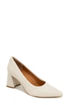 Gentle Souls By Kenneth Cole Dionne Pointed Toe Pump In Stone