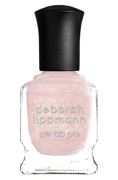 Deborah Lippmann Gel Lab Pro Nail Polish Sheer Pastel Pink Shimmer 0.50 oz/ 15 ml In La Vie En Rose