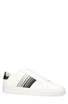 Kurt Geiger Men's Lennon Rainbow Lace Up Sneakers In White/ Grey
