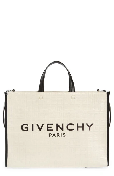 Givenchy Medium G-tote In Ivory