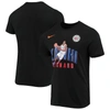 NIKE NIKE KAWHI LEONARD BLACK LA CLIPPERS HERO PERFORMANCE T-SHIRT