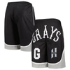 Stitches Men's  Black Homestead Grays Shorts In Black
