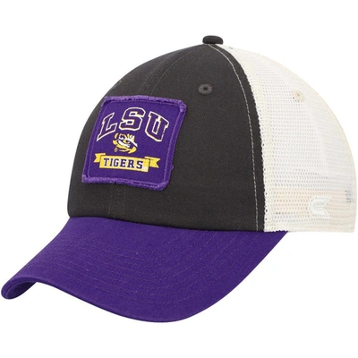 Colosseum Charcoal Lsu Tigers Objection Snapback Hat