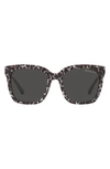 Michael Kors San Marino 52mm Square Sunglasses In Dark Grey