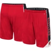 COLOSSEUM COLOSSEUM RED MARYLAND TERRAPINS HALLER SHORTS