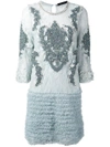 AMEN embellished shift dress,DRYCLEANONLY