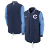 NIKE NIKE NAVY CHICAGO CUBS CITY CONNECT FULL-ZIP DUGOUT JACKET