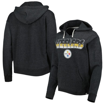 47 ' Black Pittsburgh Steelers Color Rise Kennedy Pullover Hoodie