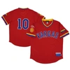 RINGS & CRWNS RINGS & CRWNS #10 RED VARGAS CAMPEONES MESH REPLICA V-NECK JERSEY
