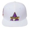 PRO STANDARD PRO STANDARD WHITE ALCORN STATE BRAVES PRIMARY LOGO EVERGREEN WOOL SNAPBACK HAT