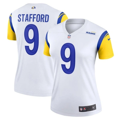 Nike Matthew Stafford White Los Angeles Rams Legend Jersey