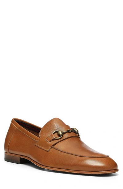 Donald Pliner Ted Leather Loafer In Brown