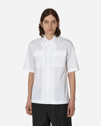 Dries Van Noten Cotton Shortsleeve Shirt In White
