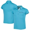 FOOTJOY GIRLS YOUTH FOOTJOY TEAL THE PLAYERS POLO