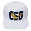 Pro Standard White Coppin State Eagles  Evergreen Wool Snapback Hat In White