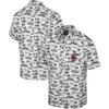 Colosseum White Boston College Eagles Spontaneous Is Romantic Camp Button-up Shirt In White