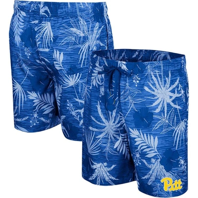 Colosseum Royal Pitt Panthers What Else Is New Swim Shorts