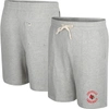 COLOSSEUM COLOSSEUM HEATHER GRAY LOUISVILLE CARDINALS LOVE TO HEAR THIS TERRY SHORTS