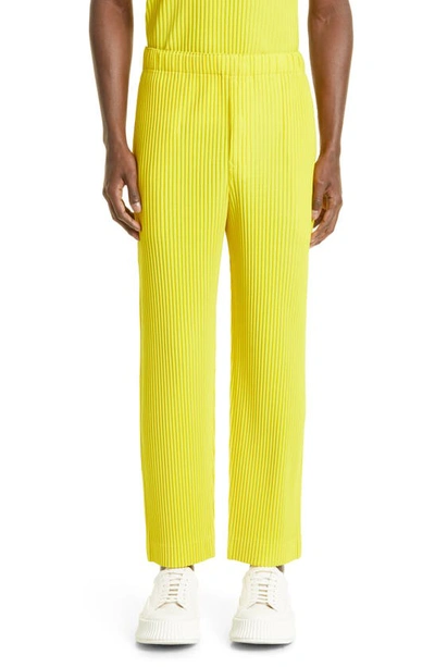 Issey Miyake Yellow Monthly Color March Trousers