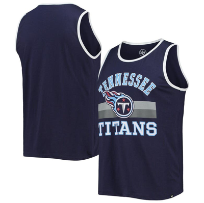 47 ' Navy Tennessee Titans Edge Super Rival Tank Top
