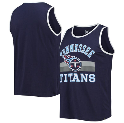 47 Brand '47 Navy Tennessee Titans Edge Super Rival Tank Top