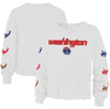 47 '47 WHITE WASHINGTON WIZARDS 2021/22 CITY EDITION CALL UP PARKWAY LONG SLEEVE T-SHIRT